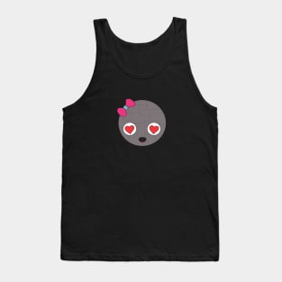 Robot Girl in Love Tank Top